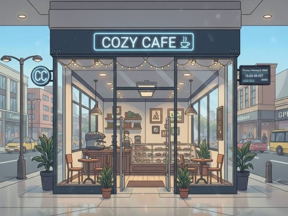 كافية للبيع في zero mall