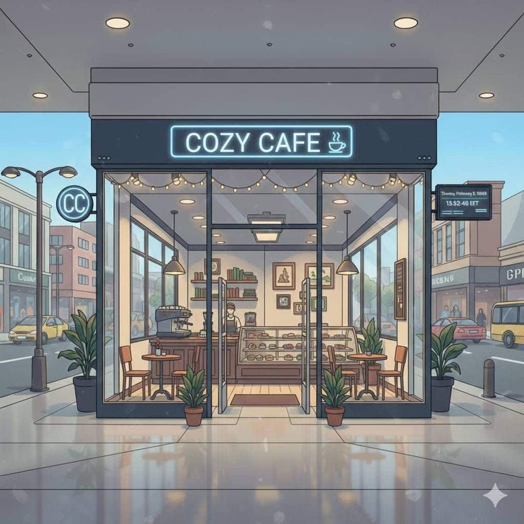 كافية للبيع في zero mall