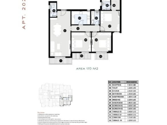 فيلا 170م في Palencia compound