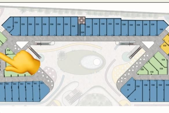 محل 25م في Zero 15 Mall
